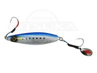 ハヤブサ ジャックアイ - 船マキ #1 リアル魚鱗ブルーイワシ網目夜光 120g