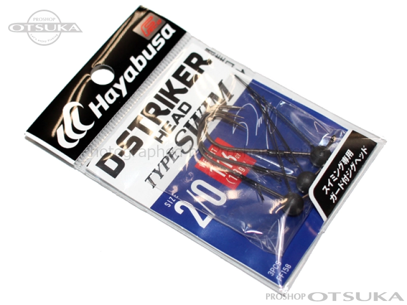 ハヤブサ バス D-ストライカー ヘッド D-ストライカー ヘッド タイプ スイム 1.8g フックサイズ#2/0 -