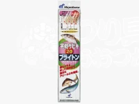 ハヤブサ 実戦サビキ20ブライトン - SS111 #ブライトンオーロラ 鈎12号 ハリス4号 幹6号　全長2.8m