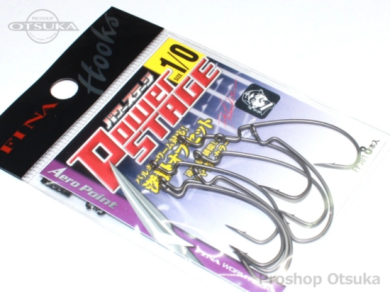 ハヤブサ バス ワームフック パワーステージ 1/0 