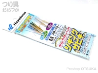 ハヤブサ キャスティングジギングサビキ小型海遊魚用 - HS360  サイズM ハリス20lb 幹30lb