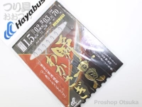 ハヤブサ 瞬貫わかさぎ -  秋田キツネ型 7本鈎  秋田キツネ1.5号ハリス0.2号幹糸0.3号