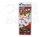ハヤブサ 立つ天秤スマッシュ - P166 #ピンク/グリーン サイズ5号 約19g