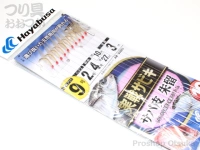  ハヤブサ 実戦サビキ サバ皮 朱留 