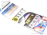  ハヤブサ 実戦サビキ サバ皮 朱留 