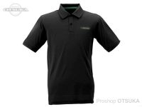 ハヤブサ フリーノット - ライトポロシャツ Y1429 #ブラック サイズLL