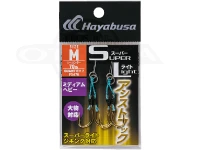 ハヤブサ スーパーライトアシストフック - FS476 - サイズ M ミディアムヘビー