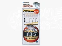 ハヤブサ 小アジ専科 135白スキン - HS135  小アジ11号 ハリス4号