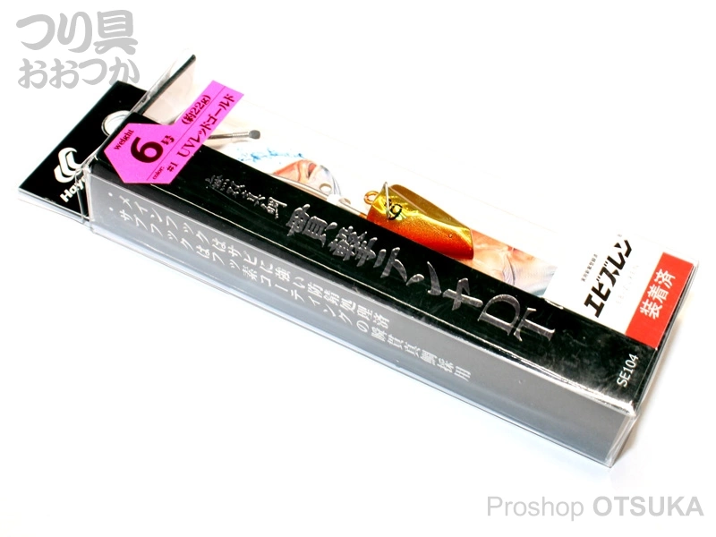 ハヤブサ 貫撃テンヤDT SE104 6号 約22.5g エビズレン 仕掛 仕掛