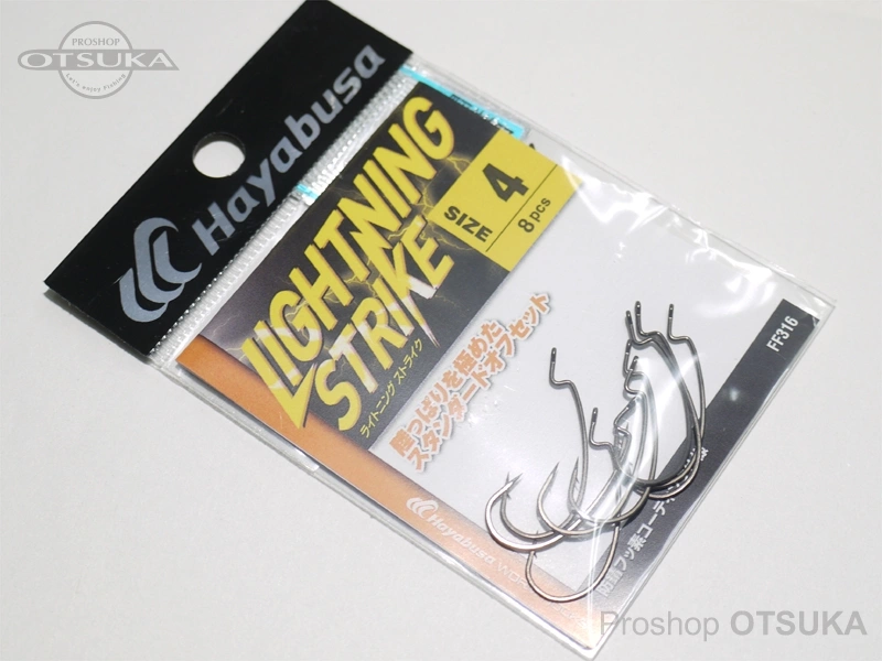 ハヤブサ バス ライトニングストライク FF-316 #4 防錆フッ素コーティング仕様