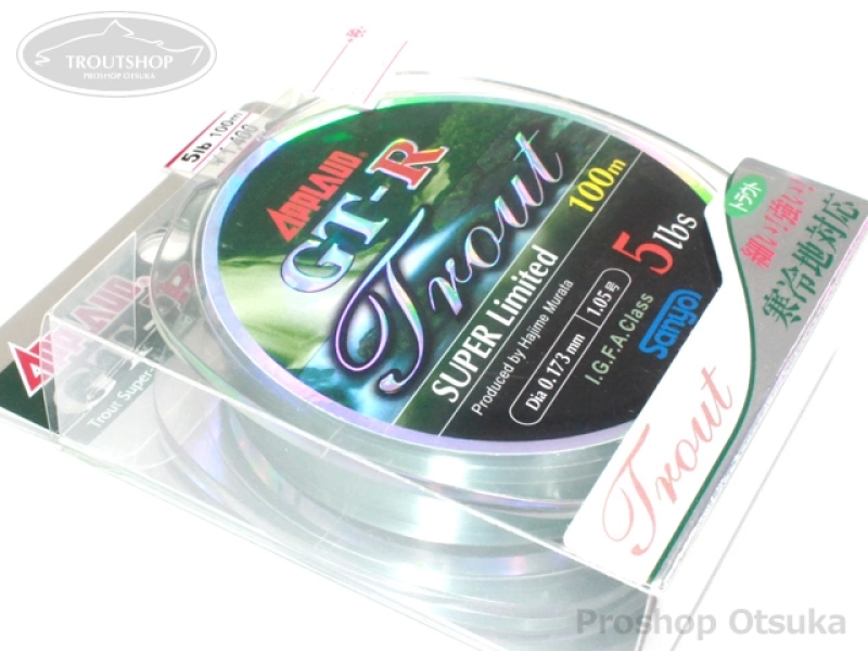 サンヨーナイロン GT-R GT-R トラウトスーパーリミテッド 5lb 100m #クリアー
