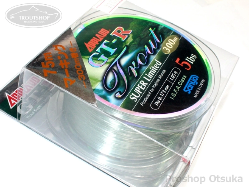 サンヨーナイロン GT-R GT-R トラウトスーパーリミテッド 300m ** 5lb(1.05号) 300m巻き #クリア