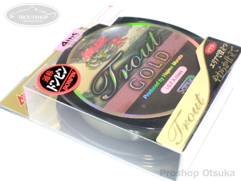 サンヨーナイロン GT-R GT-R トラウトゴールド 4lb 100m #ゴールド