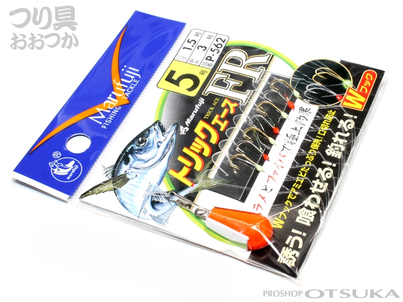 まるふじ トリックエースFR P-562 5号 ハリス1.5号 幹糸3.0号 | プロ