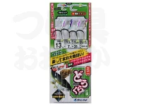 まるふじ ミニどうらく仕掛け - SDR-20 マジカルアンドシラスファイバー 伊勢尼12号 ハリス8号 幹10号 全長1.75m