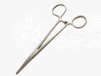 バレーヒル フォーセップ -  6ST #シルバー 6インチ ストレート