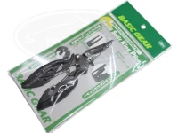 谷山商事 ベーシックギア - スモールスプリットリングプライヤー #ブラック 125mm ステンレスチタンコーティング
