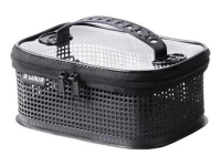 浜田商会 ルキア EVAメッシュマルチケース - AEM599 #ブラック 本体サイズ奥行14×幅21×高さ8cm