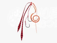 浜田商会 ブレイズスリムカーリーユニット CLA039 #RDZB レッドゼブラ 大鈎