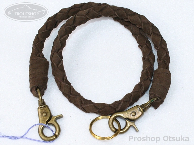 ワイズカスタム レザーチェーン レザーチェーン50cm 全長50cm #ダークブラウン