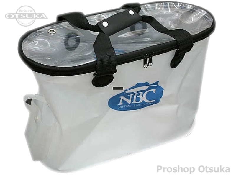 日本バスクラブ NBC トーナメント用品 公認ウェイインバッグ新型 新型バッカンタイプ #ホワイト