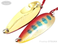 art fishing Cyusan Spoon - Bite 7g mesh GINGA  Red YAMAME (G) 7g
