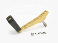 NSクラフト カーディナルROBOシングル - CDS45限定ヤマメ フラットディンプル黒 #ゴールドヤマメ 45mm  ダイワ、シマノノブ装着可能