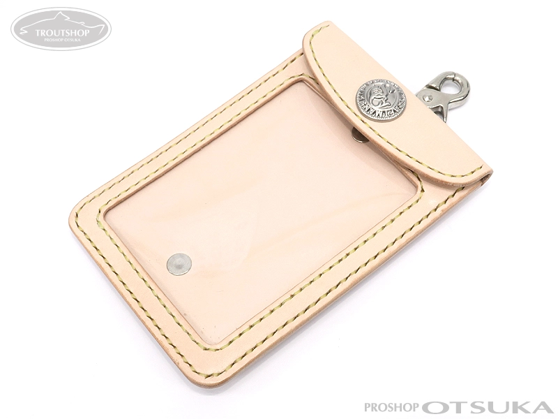 サムライクラフト 年券ホルダー クリア窓付き 136X95X厚み12mm クリア
