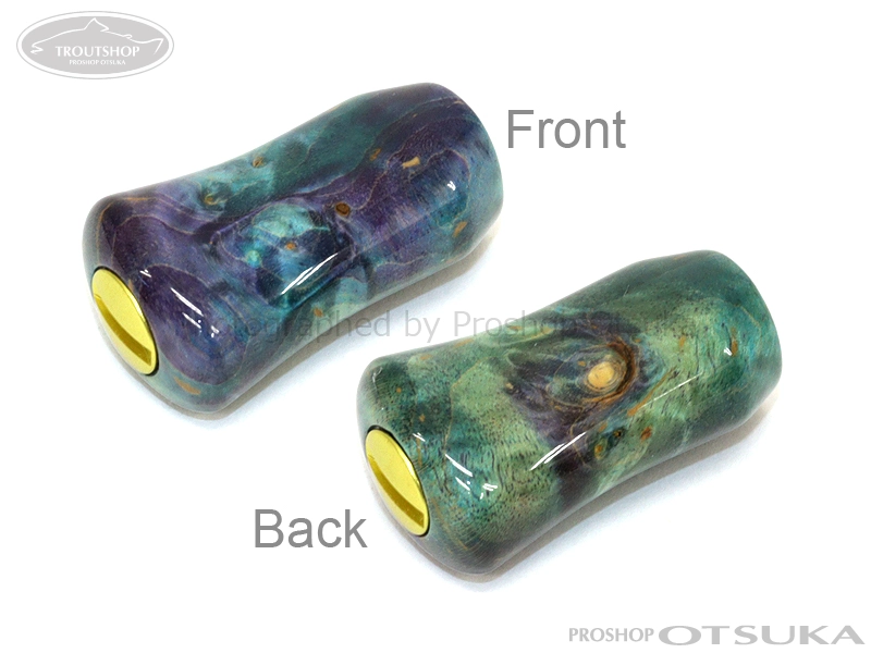 国内送料当社負担 わたらせ樹脂工房 ウッドノブ シマノ左用