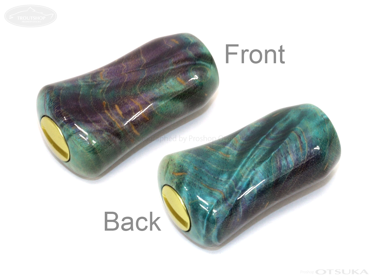 国内送料当社負担 わたらせ樹脂工房 ウッドノブ シマノ左用