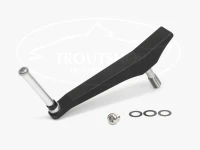 NS Craft Cardinal ROBO Single - CDS50F  Blank #MBK (Black) 50mm, compatible with Daiwa and Shimano knobs.