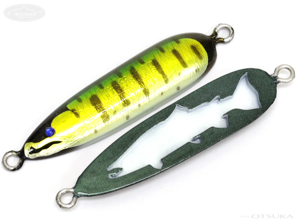 ルアースタジオヤマト トレファー 12g 12g ボディー長47mm #緑金