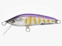 Zanmai Lures  Zanmai  Minnow  - Zanmai  Minnow 40  straight   Aluminum   substrate  rip Size Purple Yamame 40mm 2.2g Sinking Hookless