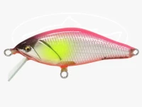 Zanmai Lures  Zanmai  Minnow  - Solist  Shad 50  Aluminum  substrate  rip Size Pink Back Chart 50mm 4.7g Sinking Hookless