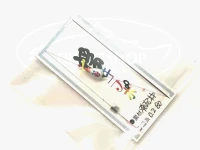 Uki Labo Tanago Fishing Rig - Clown Rig #1 Main line Size 0.2, 80cm, small size float