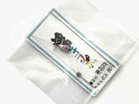 浮キラボ タナゴ釣り用仕掛け - ピエロ仕掛け #2 道糸0.2号80cm 小サイズウキ