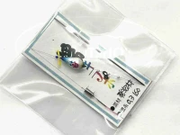 浮キラボ タナゴ釣り用仕掛け - ピエロ仕掛け #2 道糸0.3号160cm 大サイズウキ