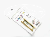 釣玄房 タナゴ仕掛け - 晴房 マイクロスクリュー仕掛け #3(26/3 道糸0.2号1.5m 3枚羽 回転目印