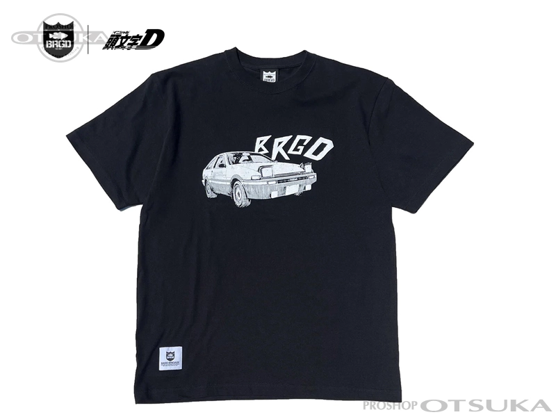 Bass Brigade T-Shirt Initial D X Bass Brigade AE86 T-Shirt Size M