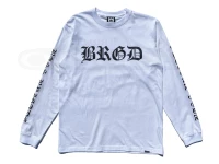 バスブリゲード Tシャツ - バスブリゲード BL ロングスリーブ #2 #ホワイト XLサイズ セール価格