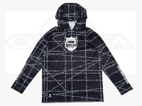 バスブリゲード アウターウェア - ワイヤードカモ エリートドライフーディー #ブラック Lサイズ