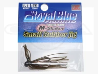 Royal Blue M-Shaker Small Rubber Jig -  1.1g Size 155 Grip Pan Red F 1.1g FECO certified
