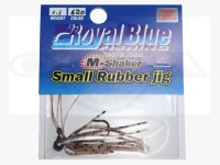 Royal Blue M-Shaker Small Rubber Jig -  1.1g Size 620 Pink Seed 1.1g FECO certified