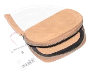 ワイズカスタム レザーワレット - S  #ブラウン(スエード) 12cmX8cm