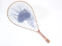 ワイズカスタム ランディングネット - WISE 80cm スタンダード グリップ材:花梨 全長80cm 縦内径56.5cm 全幅37.5cm