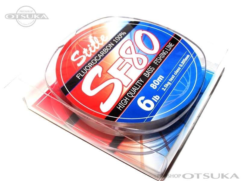 エスタイトル SF80 フロロカーボンライン 6lb 80m クリアー の通販