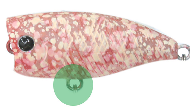 105 ラッキークラフト ポコポコクラピー